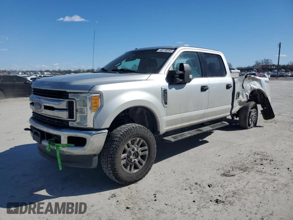 2017 Ford F-350 Platinum with VIN 1FT8W3B68HEB95946, listed as a Copart auction lot 46710265 with 180,914 mi miles and Salvage title. Bid and sale history available at DreamBid. Image 1.