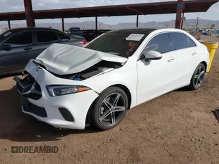 2021 Mercedes-Benz A 220 with VIN W1K3G4EB3MJ284823, listed as a IAAI auction lot 41940239 with 54,998 mi miles and . Bid and sale history available at DreamBid. Image 2.