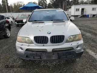 2004 BMW X5 3.0i with VIN 5UXFA13544LU27883, listed as a Copart auction lot 77273134 with 268,908 mi miles and Salvage Title. Bid and sale history available at carsss.com. Image 5.