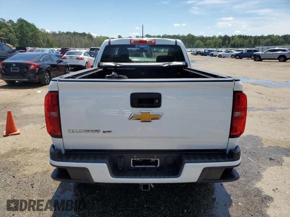 2020 Chevrolet Colorado 4WD Work Truck with VIN 1GCHTBEN5L1128355, listed as a Copart auction lot 62823624 with 62,227 mi miles and Salvage title. Bid and sale history available at DreamBid. Image 6.