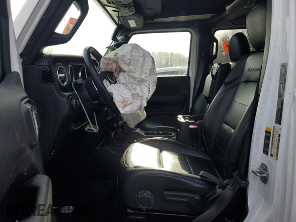 2022 Jeep Wrangler Unlimited Sahara z VIN 1C4HJXEN4NW254182, wystawiony jako Copart lot #45966425 z przebiegiem Nie podano mil oraz Szkoda całkowita • Salvage title. Historia ofert i sprzedaży dostępna na DreamBid. Obrazek 7.