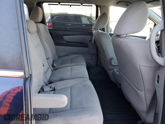 2017 Honda Odyssey SE with VIN 5FNRL5H36HB025430, listed as a Copart auction lot 87641025 with 123,258 mi miles and Salvage Title. Bid and sale history available at carsss.com. Image 11.
