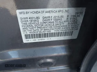 2020 Acura ILX with VIN 19UDE2F36LA011052, listed as a IAAI auction lot 42606110 with 86,744 mi miles and . Bid and sale history available at DreamBid. Image 9.