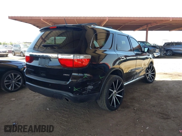 2013 Dodge Durango Crew with VIN 1C4RDHDG1DC508676, listed as a IAAI auction lot 42520380 with 126,250 mi miles and . Bid and sale history available at DreamBid. Image 4.