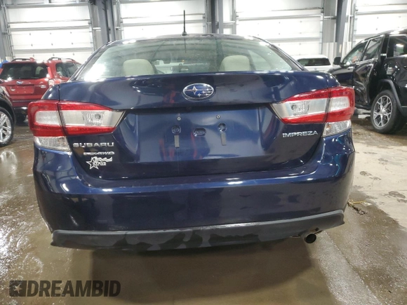 2021 Subaru Impreza with VIN 4S3GKAB61M3606699, listed as a Copart auction lot 82327984 with 118,499 mi miles and Salvage Title. Bid and sale history available at carsss.com. Image 6.