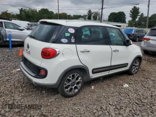 2014 FIAT 500L Trekking with VIN ZFBCFADH1EZ023701, listed as a Copart auction lot 71826844 with 85,849 mi miles and Salvage Title. Bid and sale history available at carsss.com. Image 3.