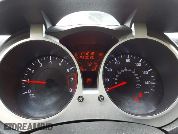 2013 Nissan Juke S with VIN JN8AF5MR5DT211244, listed as a IAAI auction lot 42066053 with 174,018 mi miles. Bid and sale history available at carsss.com. Image 7.