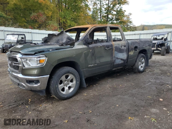 2020 Ram 1500 Big Horn with VIN 1C6RRFBGXLN290546, listed as a Copart auction lot 70376074 with Not Provided miles and Salvage Title. Bid and sale history available at carsss.com. Image 1.