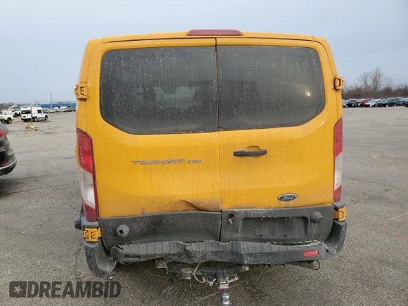 2016 Ford Transit Cargo with VIN 1FTYR2ZM2GKA64811, listed as a Copart auction lot 82696424 with 223,716 mi miles and Clean Title. Bid and sale history available at carsss.com. Image 6.