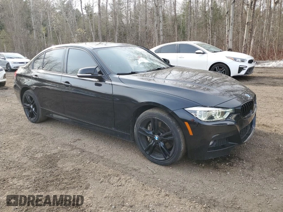 2018 BMW 3 Series 330i xDrive with VIN WBA8D9C59JA013972, listed as a Copart auction lot 54493575 with 102,841 mi miles and Clean title. Bid and sale history available at DreamBid. Image 4.