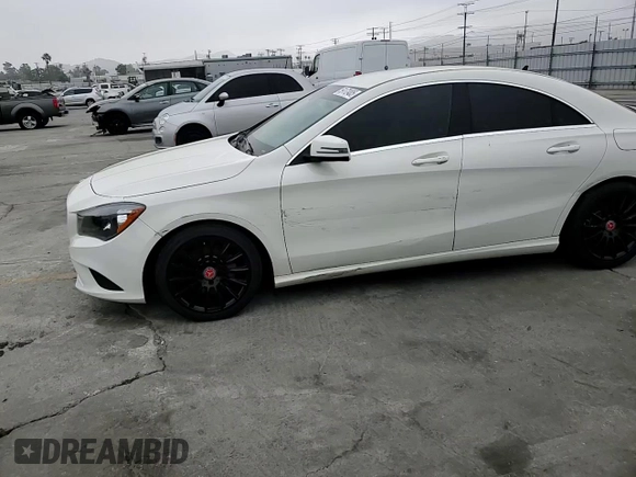 2016 Mercedes-Benz CLA 250 with VIN WDDSJ4GB3GN359737, listed as a Copart auction lot 59172405 with 201,220 mi miles and Salvage title. Bid and sale history available at DreamBid. Image 13.