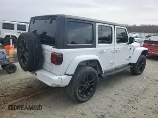 2021 Jeep Wrangler Unlimited Sahara Altitude z VIN 1C4HJXEN7MW651514, wystawiony jako Copart lot #48438715 z przebiegiem 37 289 mil mil oraz Szkoda całkowita • Salvage title. Historia ofert i sprzedaży dostępna na DreamBid. Obrazek 3.