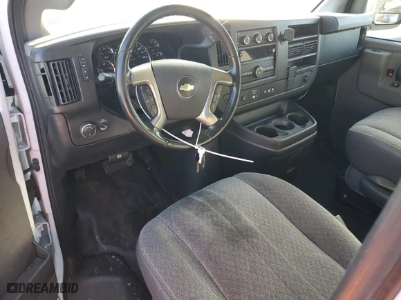 2017 Chevrolet Express Cargo Van with VIN 1GCWGAFF2H1300202, listed as a Copart auction lot 79122584 with 251,055 mi miles and Clean Title. Bid and sale history available at carsss.com. Image 8.