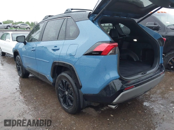 2022 Toyota RAV4 Hybrid XSE с VIN 4T3E6RFV0NU102509, выставлен на аукционе IAAI как лот 42171236 с пробегом 33 151 миль миль и . История ставок и продаж доступна на DreamBid. Изображение 3.
