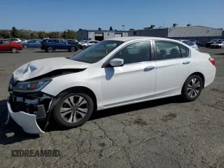 2013 Honda Accord LX z VIN 1HGCR2F35DA058798, wystawiony jako Copart lot #59739705 z przebiegiem 47 709 mil mil oraz Szkoda całkowita • Salvage title. Historia ofert i sprzedaży dostępna na DreamBid. Obrazek 1.