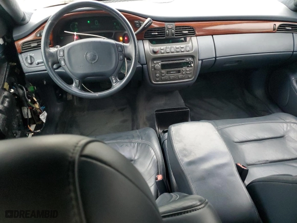 2001 Cadillac Deville Professional Funeral Coach with VIN 1GEEH90Y31U500972, listed as a Copart auction lot 45454015 with 79,482 mi miles and Salvage Title. Bid and sale history available at carsss.com. Image 8.