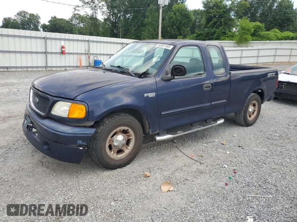 2004 Ford F-150 XL with VIN 2FTRX17234CA91750, listed as a Copart auction lot 60951485 with 243,621 mi miles and Salvage title. Bid and sale history available at DreamBid. Image 1.
