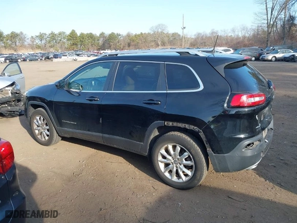 2017 Jeep Cherokee Limited with VIN 1C4PJMDS3HW562028, listed as a IAAI auction lot 41786590 with 80,589 mi miles. Bid and sale history available at carsss.com. Image 14.