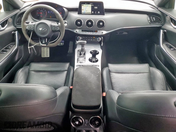 2019 Kia Stinger GT with VIN KNAE35LC9K6070562, listed as a Copart auction lot 51612275 with 75,785 mi miles and Salvage Title. Bid and sale history available at DreamBid. Image 10.