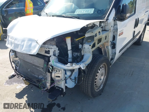 2022 Ram ProMaster City Cargo Tradesman with VIN ZFBHRFAB5N6Y45879, listed as a IAAI auction lot 41970512 with 12,584 mi miles and . Bid and sale history available at DreamBid. Image 18.
