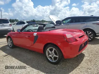 2001 Toyota MR2 z VIN JTDFR320910023955, wystawiony jako Copart lot #73781064 z przebiegiem 84 932 mil mil oraz Szkody całkowita. Historia ofert i sprzedaży dostępna na DreamBid. Obrazek 2.