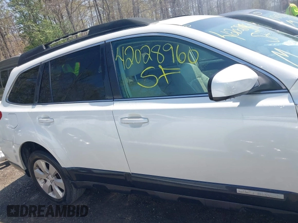 2011 Subaru Outback Limited Power Moon with VIN 4S4BRDKCXB2391027, listed as a IAAI auction lot 42028960 with 110,059 mi miles and . Bid and sale history available at DreamBid. Image 14.