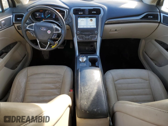 2017 Ford Fusion SE with VIN 3FA6P0HDXHR211897, listed as a Copart auction lot 83514654 with 128,914 mi miles and Salvage Title. Bid and sale history available at DreamBid. Image 8.