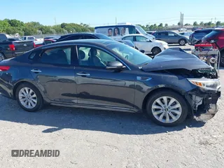 2018 Kia Optima EX with VIN 5XXGU4L36JG223501, listed as a IAAI auction lot 41722310 with 63,481 mi miles and . Bid and sale history available at carsss.com. Image 14.