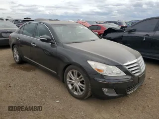 2009 Hyundai Genesis with VIN KMHGC46F69U051965, listed as a Copart auction lot 75108944 with 191,701 mi miles and Clean Title. Bid and sale history available at carsss.com. Image 4.