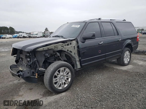 2014 Ford Expedition Max Limited z VIN 1FMJK1K56EEF59832, wystawiony jako Copart lot #81092254 z przebiegiem 93 429 mil mil oraz Szkoda całkowita • Salvage title. Historia ofert i sprzedaży dostępna na DreamBid. Obrazek 1.
