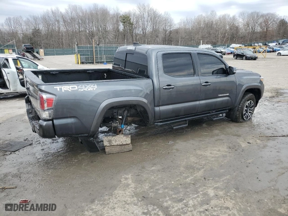 2023 Toyota Tacoma 4WD SR with VIN 3TMCZ5AN0PM582974, listed as a Copart auction lot 48390905 with 26,916 mi miles and Salvage Title. Bid and sale history available at carsss.com. Image 3.