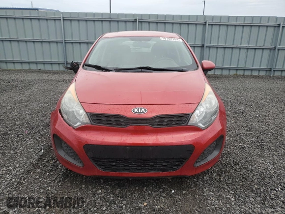 2015 Kia Rio LX with VIN KNADM5A34F6519485, listed as a Copart auction lot 79102184 with 109,982 mi miles and Clean Title. Bid and sale history available at carsss.com. Image 5.