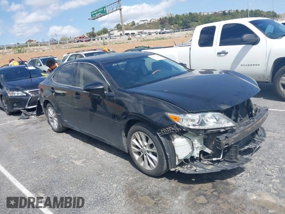 2014 Lexus ES 300h Hybrid with VIN JTHBW1GG6E2066319, listed as a IAAI auction lot 41912516 with 93,420 mi miles. Bid and sale history available at carsss.com. Image 1.
