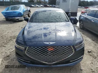 2020 Genesis G90 3.3T Premium with VIN KMTF34PA2LU075787, listed as a Copart auction lot 44692985 with 39,760 mi miles and Salvage Title. Bid and sale history available at carsss.com. Image 5.