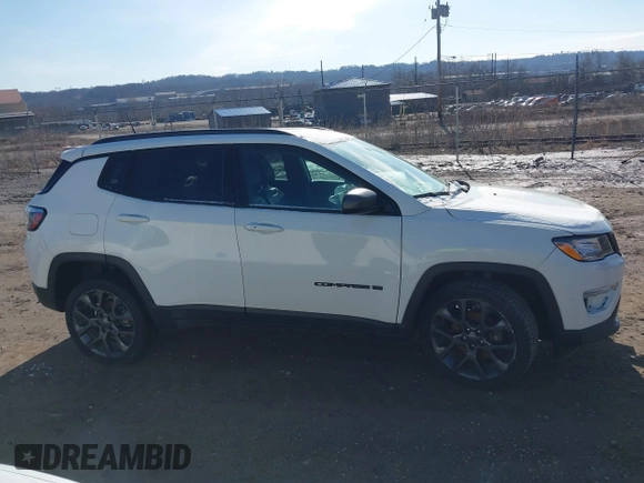 2021 Jeep Compass 80th Anniversary with VIN 3C4NJDEB5MT584554, listed as a IAAI auction lot 41705784 with 56,213 mi miles and . Bid and sale history available at DreamBid. Image 14.