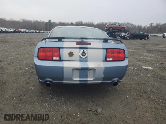 2007 Ford Mustang GT Deluxe with VIN 1ZVFT82H175224617, listed as a Copart auction lot 50630765 with 162,197 mi miles and Clean Title. Bid and sale history available at carsss.com. Image 6.