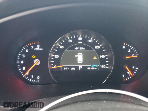 2020 Kia Sorento EX V6 with VIN 5XYPHDA57LG664562, listed as a Copart auction lot 42936555 with 86,158 mi miles and Salvage Title. Bid and sale history available at carsss.com. Image 9.