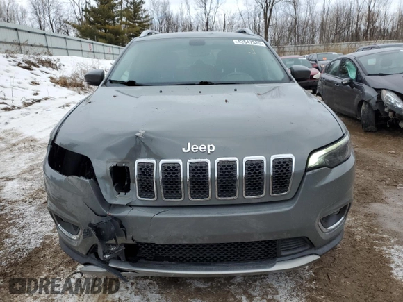 2020 Jeep Cherokee Limited with VIN 1C4PJMDN4LD564756, listed as a Copart auction lot 42547385 with 44,470 mi miles and Non repairable. Bid and sale history available at DreamBid. Image 5.