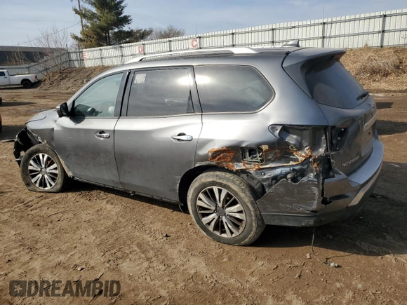 2019 Nissan Pathfinder SV z VIN 5N1DR2MM0KC634471, wystawiony jako Copart lot #49130525 z przebiegiem 101 938 mil mil oraz Czysty tytuł • Clean title. Historia ofert i sprzedaży dostępna na DreamBid. Obrazek 2.