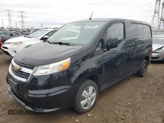 2015 Chevrolet City Express Cargo Van LS with VIN 3N63M0YN9FK698916, listed as a Copart auction lot 80169864 with 140,853 mi miles and Salvage Title. Bid and sale history available at carsss.com. Image 1.