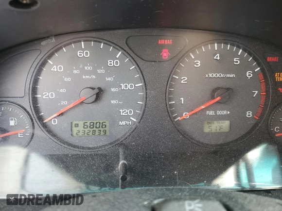 2002 Subaru Forester S w/Premium Pkg with VIN JF1SF65612H752985, listed as a Copart auction lot 49182135 with 232,839 mi miles and Salvage Title. Bid and sale history available at carsss.com. Image 9.