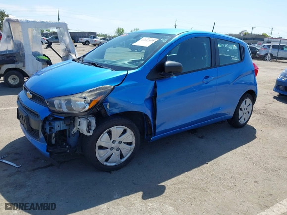 2017 Chevrolet Spark LS with VIN KL8CB6SA2HC761048, listed as a IAAI auction lot 41997077 with 180,773 mi miles. Bid and sale history available at carsss.com. Image 17.