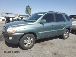 2006 Kia Sportage LX with VIN KNDJE723467266689, listed as a Copart auction lot 56798945 with 140,782 mi miles and Clean title. Bid and sale history available at DreamBid. Image 1.
