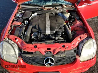 2003 Mercedes-Benz SLK 320 with VIN WDBKK65F43F282727, listed as a Copart auction lot 84246624 with 70,244 mi miles and Clean title. Bid and sale history available at DreamBid. Image 11.