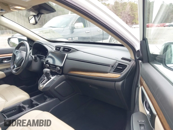 2019 Honda CR-V EX-L with VIN 5J6RW1H87KA026642, listed as a IAAI auction lot 41744063 with 46,770 mi miles. Bid and sale history available at carsss.com. Image 5.