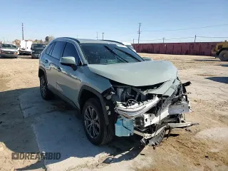 2022 Toyota RAV4 Hybrid XLE Premium with VIN 4T3B6RFV8NU102695, listed as a Copart auction lot 49876815 with 35,614 mi miles and Salvage title. Bid and sale history available at DreamBid. Image 11.