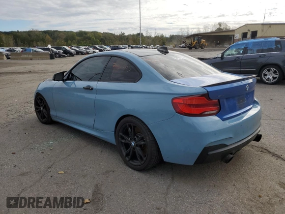 2016 BMW 2 Series M235i xDrive with VIN WBA1J9C53GV696649, listed as a Copart auction lot 71152243 with 0 mi miles. Bid and sale history available at carsss.com. Image 2.