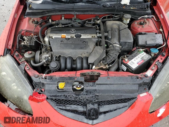 2004 Acura RSX with VIN JH4DC54864S010269, listed as a Copart auction lot 78863424 with 163,490 mi miles and Salvage Title. Bid and sale history available at carsss.com. Image 11.