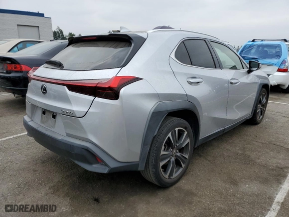 2019 Lexus UX with VIN JTHY3JBH3K2015326, listed as a Copart auction lot 49907933 with 44,545 mi miles. Bid and sale history available at carsss.com. Image 3.