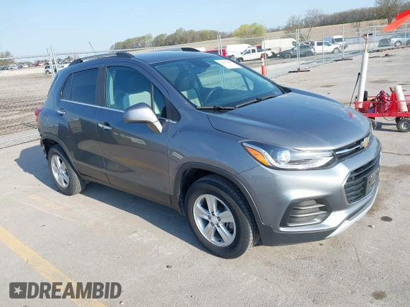 2020 Chevrolet Trax LT with VIN 3GNCJPSB7LL150297, listed as a IAAI auction lot 42077006 with 77,381 mi miles and . Bid and sale history available at DreamBid. Image 1.